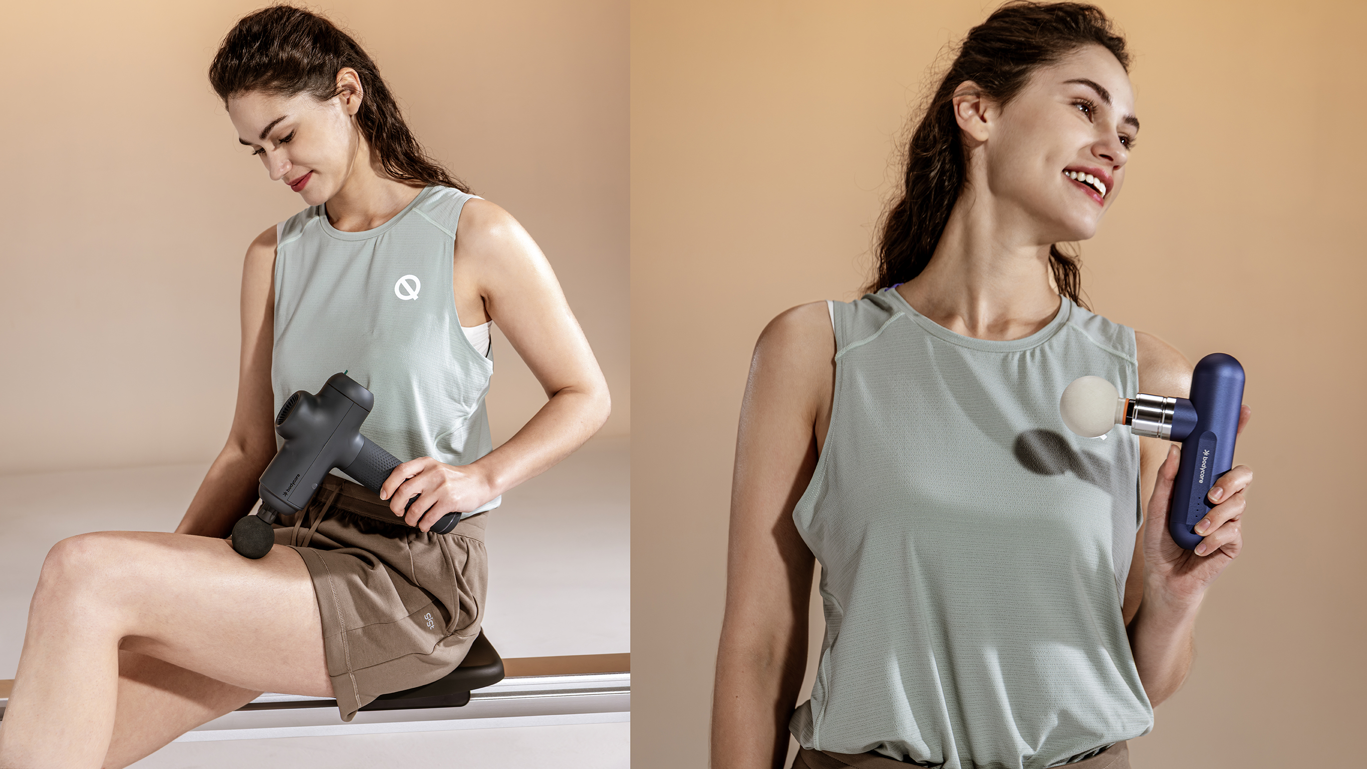 筋膜枪人物产品拍摄