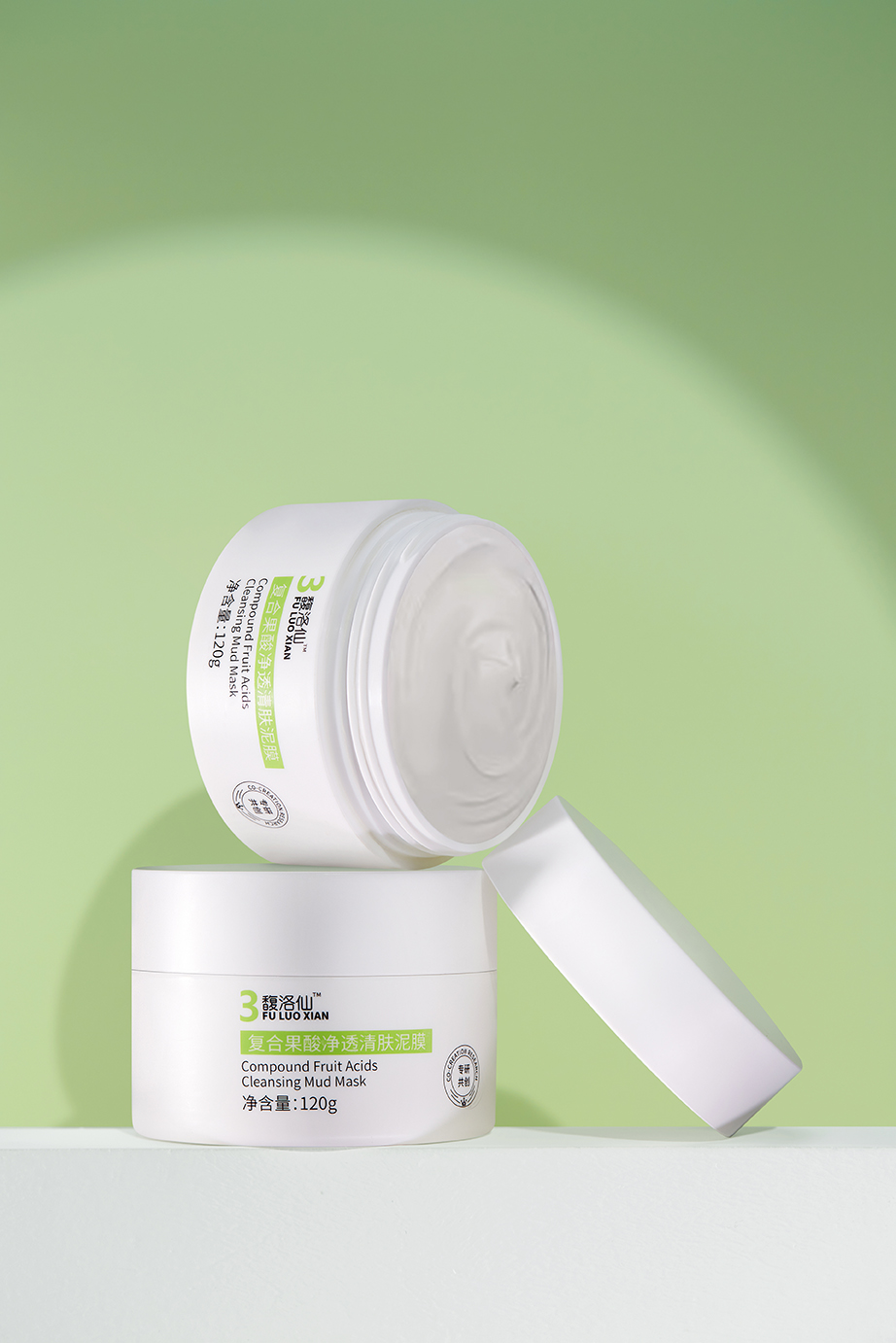 馥洛仙精华面膜美妆产品拍摄