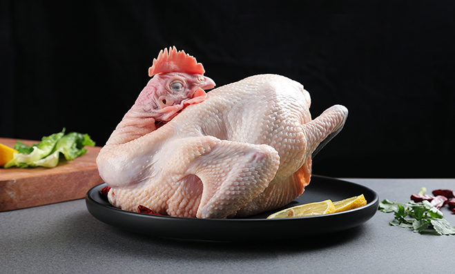 Wenchang Chicken product photography case study by Jonemoo Studio in China.